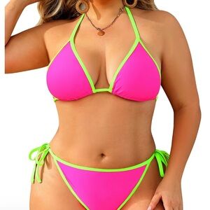 NWT Plus Size String Bikini Size 20 Tempt Me